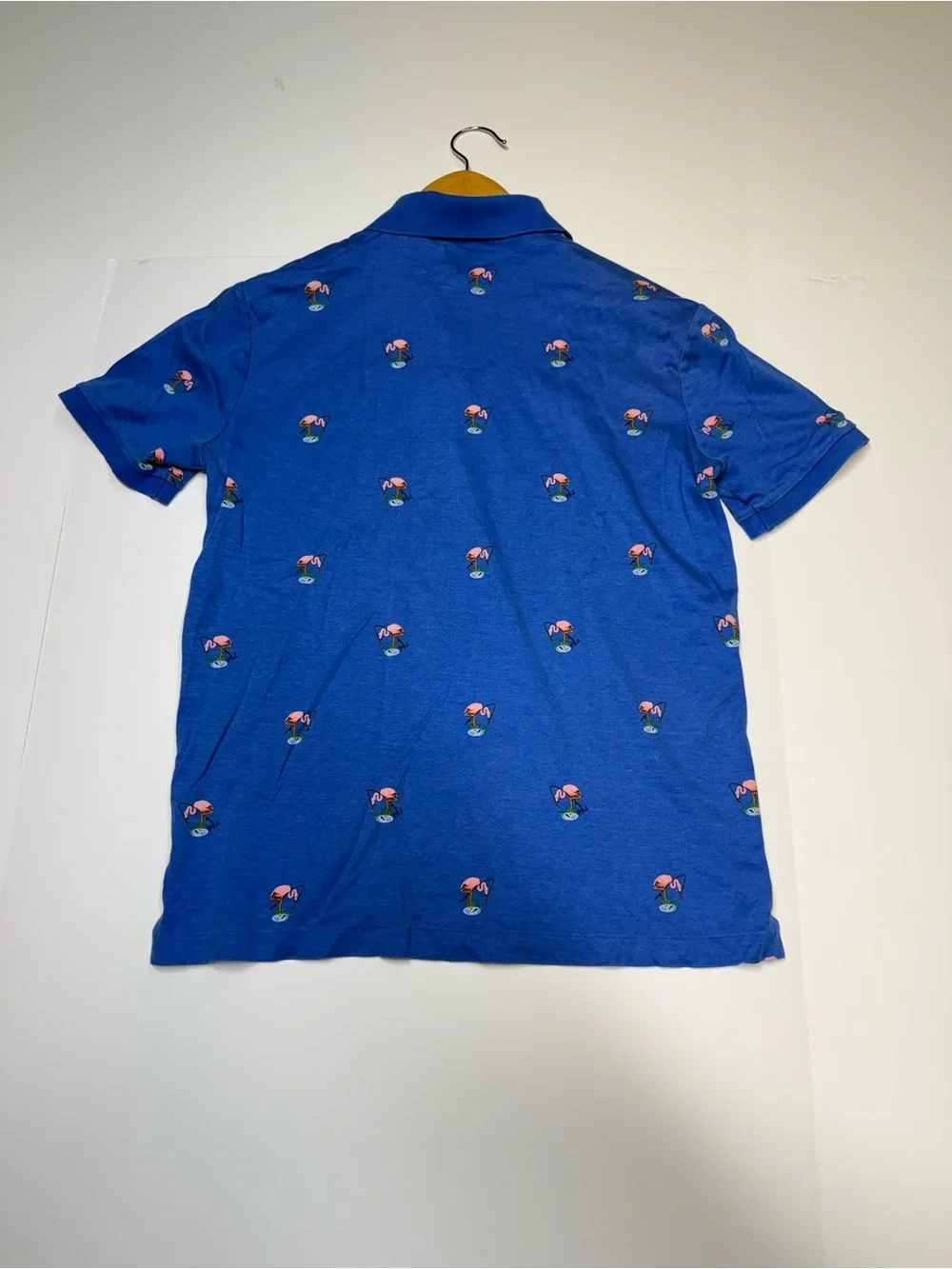 Polo Ralph Lauren Polo Shirt All Over Print Blue Men’s Size Small Classic